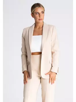 Пиджак стандартного кроя Figlfigl, бежевый