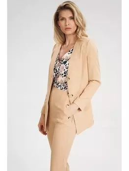 Пиджак стандартного кроя Figlfigl, бежевый