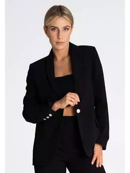 Пиджак стандартного кроя Figlfigl, черный