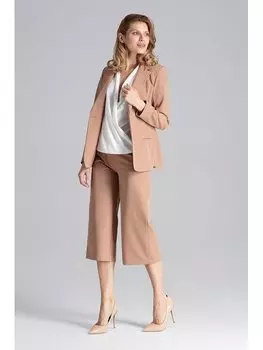 Пиджак стандартного кроя Figlfigl, коричневый