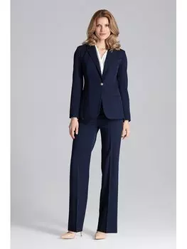 Пиджак стандартного кроя Figlfigl, синий