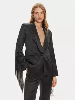 Пиджак стандартного кроя Fracomina, черный