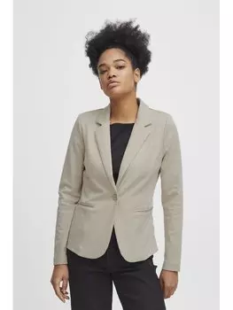 Пиджак стандартного кроя Ichi, бежевый