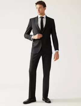 Пиджак стандартного кроя из эластичной ткани Marks & Spencer
