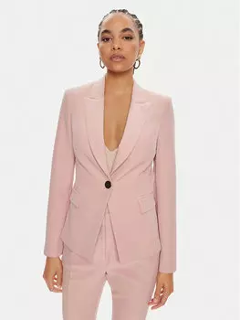 Пиджак стандартного кроя Liu Jo, розовый
