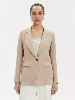 Пиджак стандартного кроя Marella, бежевый