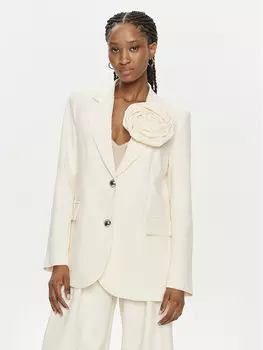 Пиджак стандартного кроя Maryley, экрю