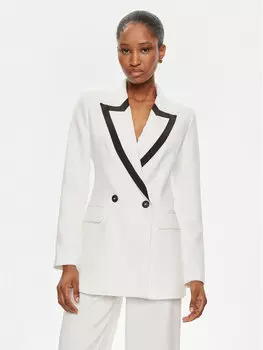 Пиджак стандартного кроя Maryley, белый