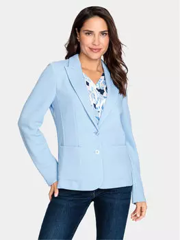 Пиджак стандартного кроя Olsen, синий