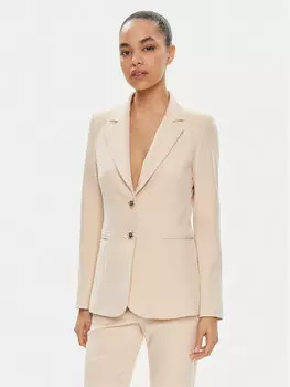 Пиджак стандартного кроя Rinascimento, бежевый