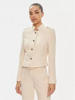Пиджак стандартного кроя Rinascimento, бежевый