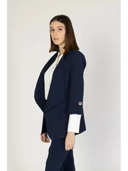 Пиджак стандартного кроя Rinascimento, синий