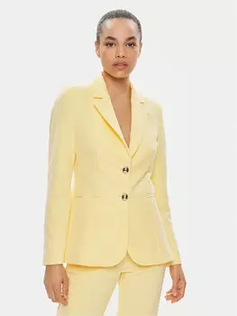 Пиджак стандартного кроя Rinascimento, желтый