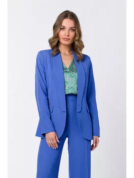 Пиджак стандартного кроя Stylove, синий