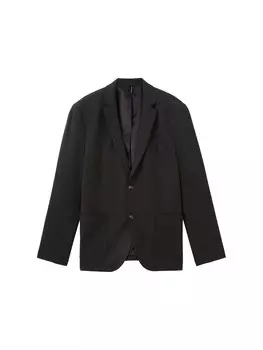 Пиджак стандартного кроя Tom Tailor, черный