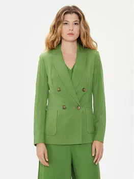 Пиджак стандартного кроя United Colors Of Benetton, зеленый