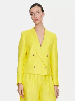 Пиджак стандартного кроя Vicolo, желтый