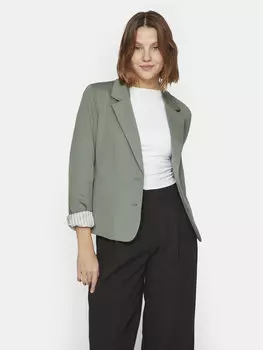 Пиджак стандартного кроя Vila, зеленый