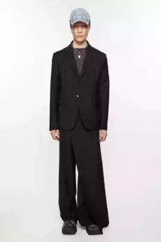 Пиджак строгого кроя Acne Studios, черный