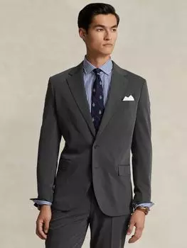 Пиджак строгого кроя Polo Modern Ralph Lauren, древесный уголь