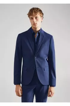 Пиджак Super Slim Fit Mango, синий