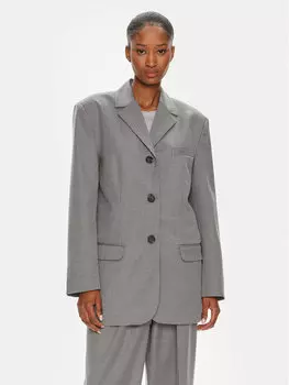 Пиджак свободного кроя 2Ndday, серый