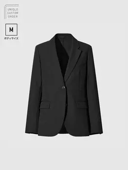 Пиджак Uniqlo, черный