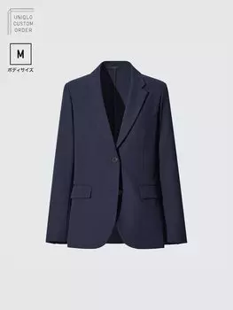 Пиджак Uniqlo, синий