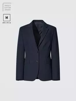 Пиджак Uniqlo, синий