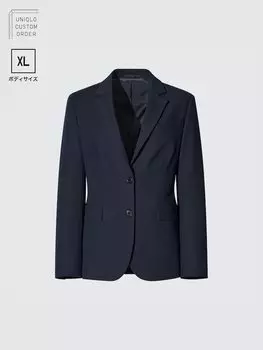 Пиджак Uniqlo, синий