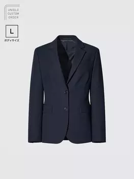 Пиджак Uniqlo, синий