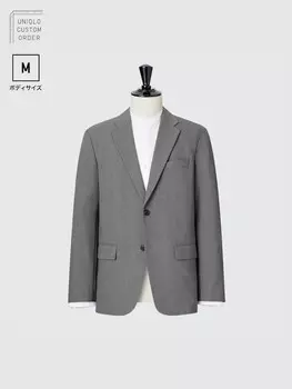 Пиджак Uniqlo, светло-серый