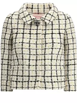 Пиджак Valentino Garavani с пайетками, нейтральный