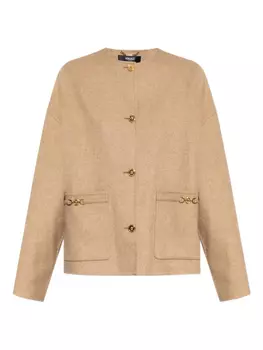 Пиджак Versace с декором Medusa, нейтральный