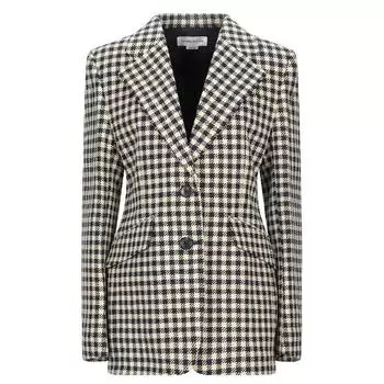 Пиджак Victoria Beckham, черный/светло-бежевый