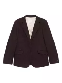 Пиджак в клетку Alysi, красный