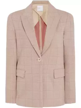 Пиджак в клетку Rosetta Getty, нейтральный