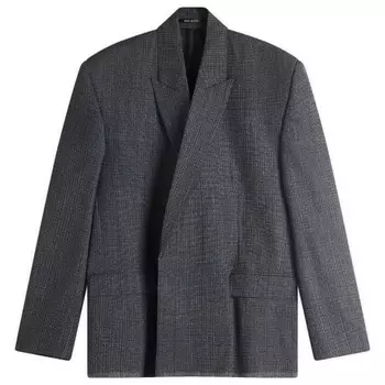 Пиджак в клетку Shadow Check Balenciaga, мультиколор