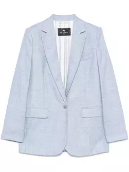 Пиджак в крапинку ETRO, синий