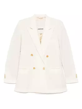 Пиджак в тонкую полоску A Paper Kid, нейтральный