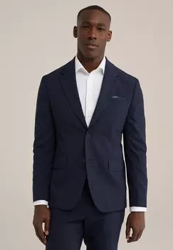 Пиджак WE Fashion, темно-синий