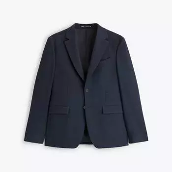 Пиджак Zara checked suit, темно-синий