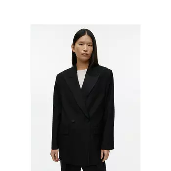 Пиджак женский Arket двубортный, черный