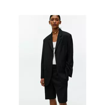 Пиджак женский Arket шерстяной, черный