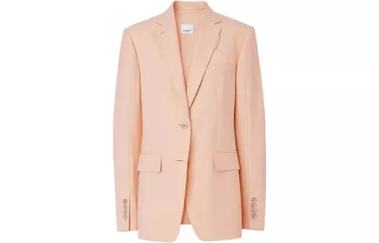 Пиджак женский Burberry костюмный, персиковый