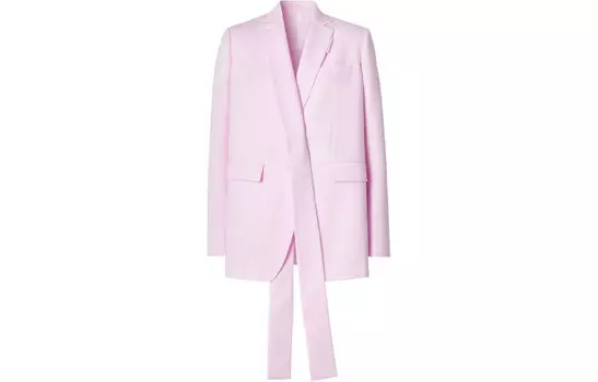 Пиджак женский Burberry костюмный, светло-розовый