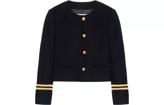 Пиджак женский Celine, черный / золотой