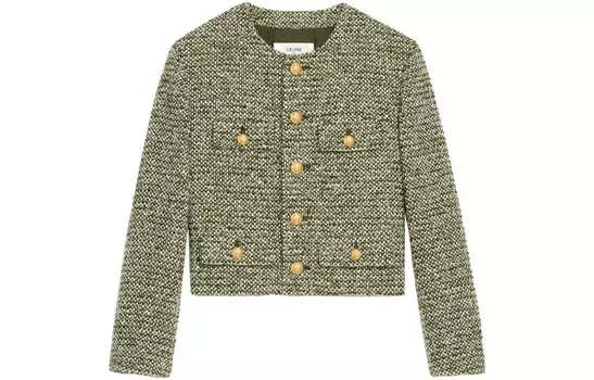 Пиджак женский Celine, хаки