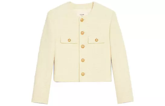 Пиджак женский Celine, кремовый