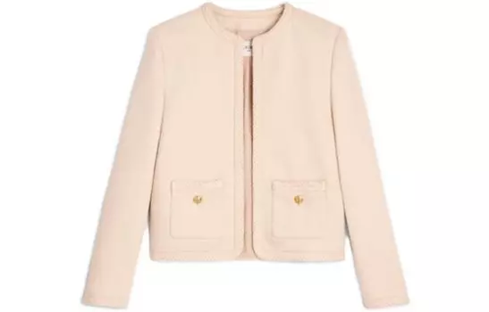 Пиджак женский Celine, персиково-кремовый